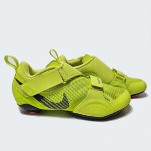 Womens SuperRep Nike Cycling Shoes Size 6.5M New Neon Yellow/Green No Box